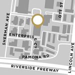 Map of Walker Brothers Corona location