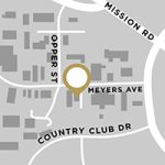 Map of Walker Brothers San Diego location